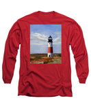 Sankaty Head Lighthouse Nantucket Massachusetts - Long Sleeve T-Shirt