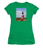 Sankaty Head Lighthouse Nantucket Massachusetts - Women's T-Shirt