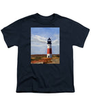 Sankaty Head Lighthouse Nantucket Massachusetts - Youth T-Shirt