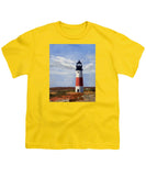 Sankaty Head Lighthouse Nantucket Massachusetts - Youth T-Shirt