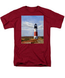 Sankaty Head Lighthouse Nantucket Massachusetts - Men's T-Shirt  (Regular Fit)