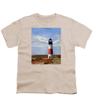 Sankaty Head Lighthouse Nantucket Massachusetts - Youth T-Shirt