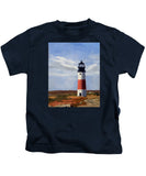 Sankaty Head Lighthouse Nantucket Massachusetts - Kids T-Shirt