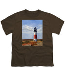 Sankaty Head Lighthouse Nantucket Massachusetts - Youth T-Shirt