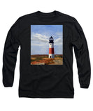 Sankaty Head Lighthouse Nantucket Massachusetts - Long Sleeve T-Shirt