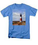 Sankaty Head Lighthouse Nantucket Massachusetts - Men's T-Shirt  (Regular Fit)