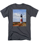 Sankaty Head Lighthouse Nantucket Massachusetts - Men's T-Shirt  (Regular Fit)