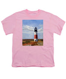 Sankaty Head Lighthouse Nantucket Massachusetts - Youth T-Shirt