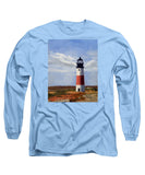 Sankaty Head Lighthouse Nantucket Massachusetts - Long Sleeve T-Shirt