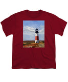 Sankaty Head Lighthouse Nantucket Massachusetts - Youth T-Shirt