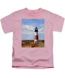 Sankaty Head Lighthouse Nantucket Massachusetts - Kids T-Shirt