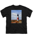 Sankaty Head Lighthouse Nantucket Massachusetts - Youth T-Shirt