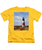 Sankaty Head Lighthouse Nantucket Massachusetts - Kids T-Shirt