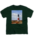 Sankaty Head Lighthouse Nantucket Massachusetts - Youth T-Shirt