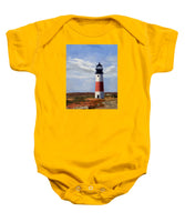 Sankaty Head Lighthouse Nantucket Massachusetts - Baby Onesie