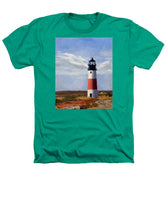 Sankaty Head Lighthouse Nantucket Massachusetts - Heathers T-Shirt