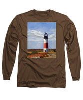 Sankaty Head Lighthouse Nantucket Massachusetts - Long Sleeve T-Shirt