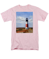 Sankaty Head Lighthouse Nantucket Massachusetts - Men's T-Shirt  (Regular Fit)