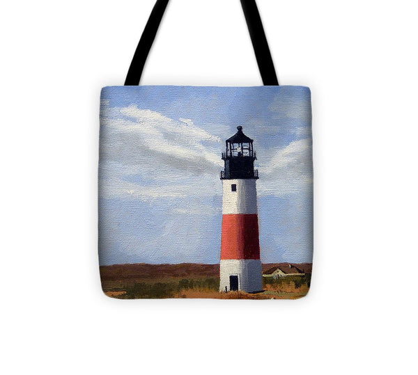 Sankaty Head Lighthouse Nantucket Massachusetts - Tote Bag