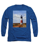 Sankaty Head Lighthouse Nantucket Massachusetts - Long Sleeve T-Shirt