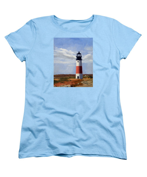 Sankaty Head Lighthouse Nantucket Massachusetts - Women's T-Shirt (Standard Fit)