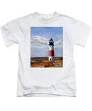 Sankaty Head Lighthouse Nantucket Massachusetts - Kids T-Shirt