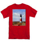 Sankaty Head Lighthouse Nantucket Massachusetts - Men's T-Shirt  (Regular Fit)