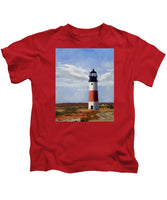 Sankaty Head Lighthouse Nantucket Massachusetts - Kids T-Shirt