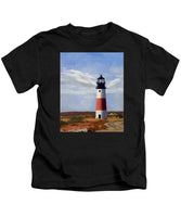 Sankaty Head Lighthouse Nantucket Massachusetts - Kids T-Shirt