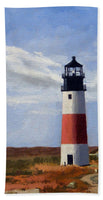 Sankaty Head Lighthouse Nantucket Massachusetts - Bath Towel