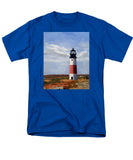 Sankaty Head Lighthouse Nantucket Massachusetts - Men's T-Shirt  (Regular Fit)