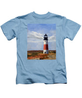 Sankaty Head Lighthouse Nantucket Massachusetts - Kids T-Shirt