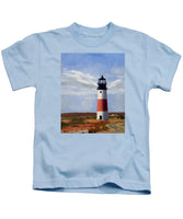 Sankaty Head Lighthouse Nantucket Massachusetts - Kids T-Shirt