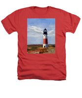 Sankaty Head Lighthouse Nantucket Massachusetts - Heathers T-Shirt