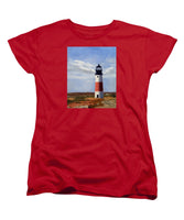 Sankaty Head Lighthouse Nantucket Massachusetts - Women's T-Shirt (Standard Fit)