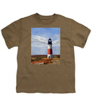 Sankaty Head Lighthouse Nantucket Massachusetts - Youth T-Shirt