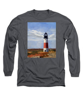 Sankaty Head Lighthouse Nantucket Massachusetts - Long Sleeve T-Shirt