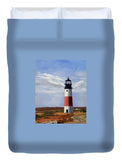 Sankaty Head Lighthouse Nantucket Massachusetts - Duvet Cover