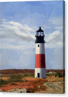 Sankaty Head Lighthouse Nantucket Massachusettse - Canvas Print