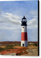 Sankaty Head Lighthouse Nantucket Massachusettse - Canvas Print