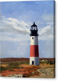 Sankaty Head Lighthouse Nantucket Massachusettse - Canvas Print