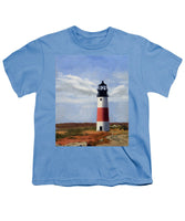 Sankaty Head Lighthouse Nantucket Massachusettse - Youth T-Shirt