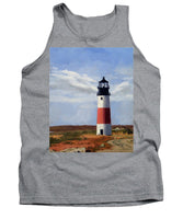 Sankaty Head Lighthouse Nantucket Massachusettse - Tank Top