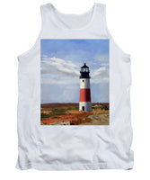 Sankaty Head Lighthouse Nantucket Massachusettse - Tank Top