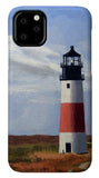 Sankaty Head Lighthouse Nantucket Massachusettse - Phone Case