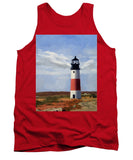 Sankaty Head Lighthouse Nantucket Massachusettse - Tank Top