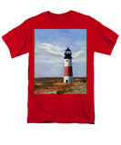 Sankaty Head Lighthouse Nantucket Massachusettse - Men's T-Shirt  (Regular Fit)