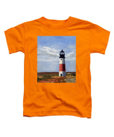 Sankaty Head Lighthouse Nantucket Massachusettse - Toddler T-Shirt