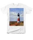 Sankaty Head Lighthouse Nantucket Massachusettse - Men's T-Shirt  (Regular Fit)