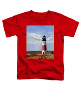 Sankaty Head Lighthouse Nantucket Massachusettse - Toddler T-Shirt